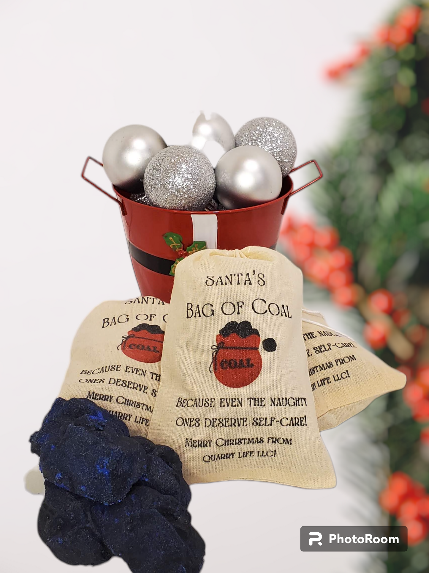 Bag of Coal Bath Bomb
