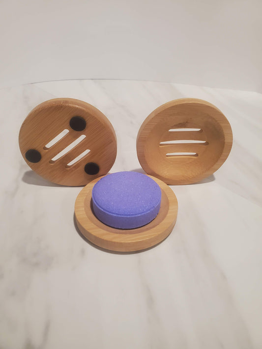 Bamboo Shower Soother / Shower Bomb Tray