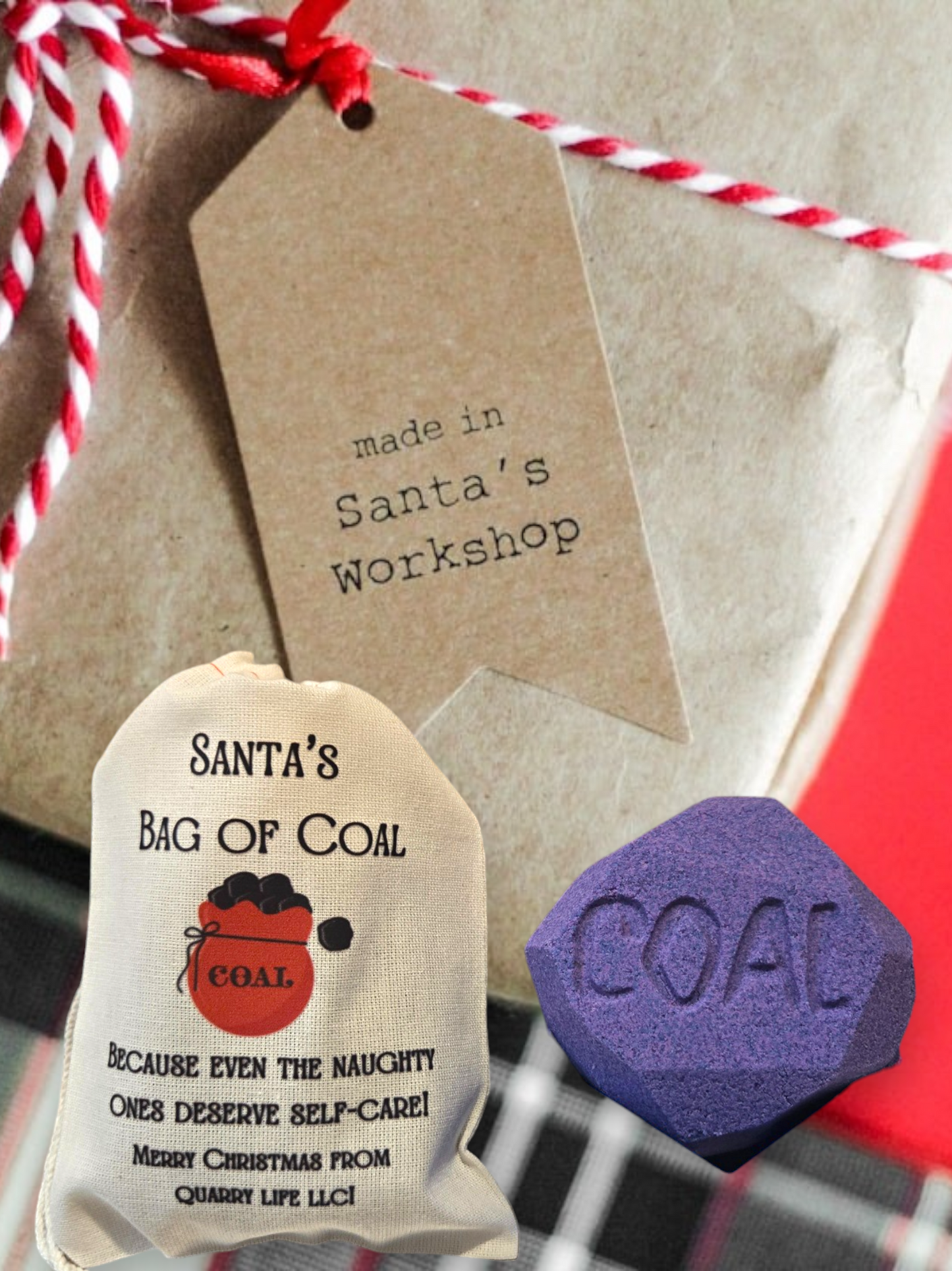 Coal Bath Bomb