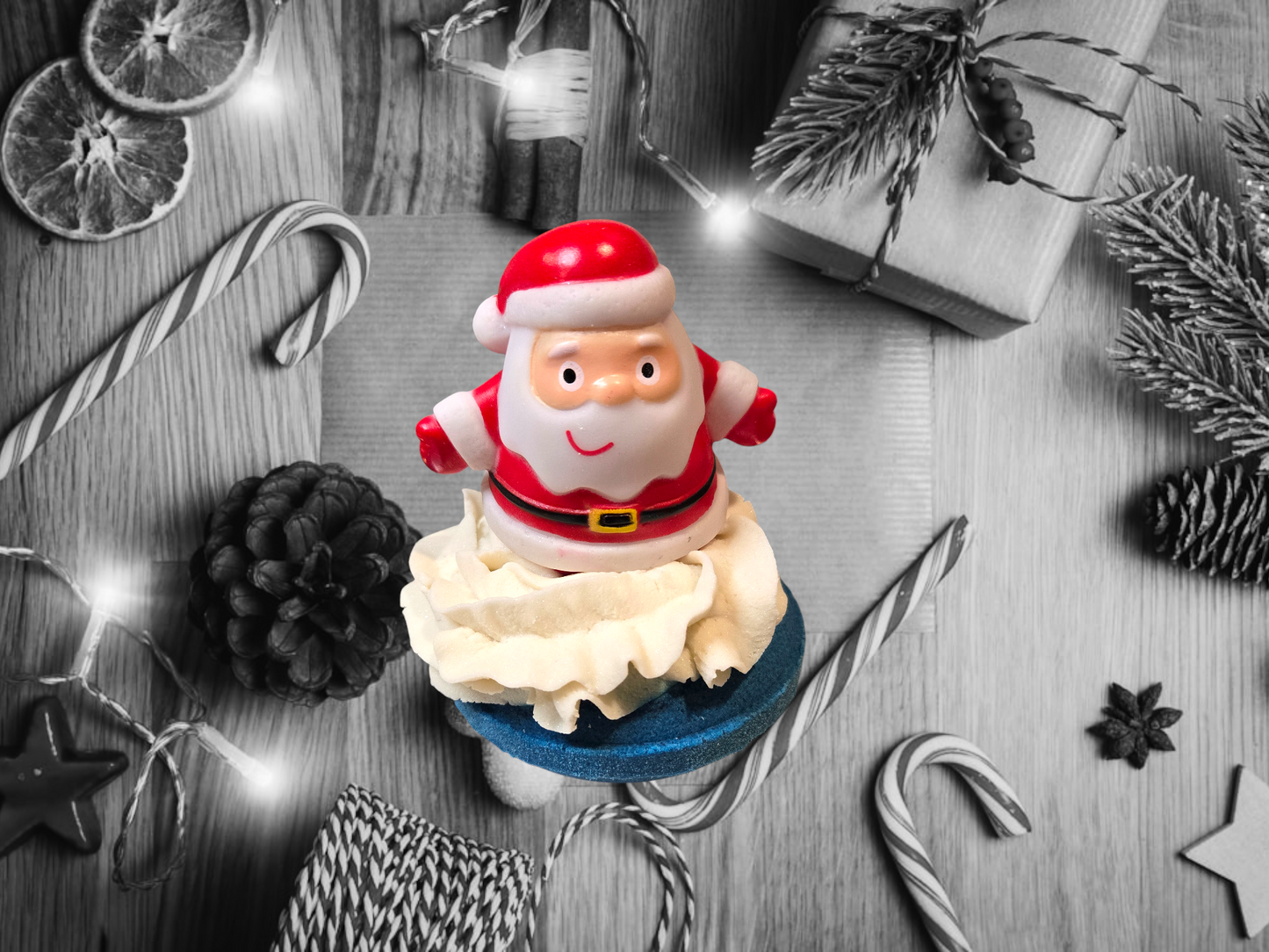 Christmas Duck Donut Bath Bomb